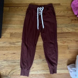 Aerie lace up joggers